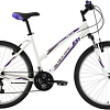 Велосипед Black One Alta 26 Alloy р.18 2021 (белый/фиолетовый)