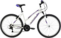 Велосипед Black One Alta 26 Alloy р.18 2021 (белый/фиолетовый)