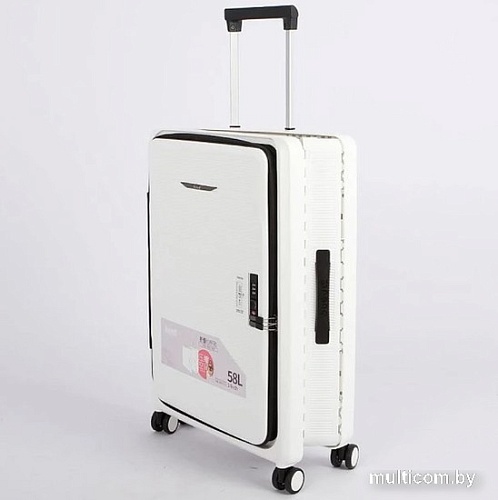 Чемодан-спиннер Bubule Складной 337-ZD-24WHT (белый)