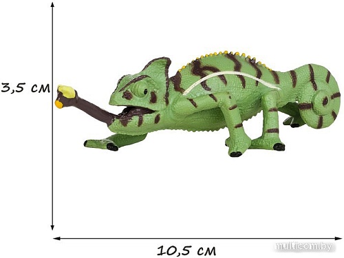 Фигурка Masai Mara Мир диких животных. Ящерица Хамелеон MM218-155