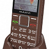 Мобильный телефон Maxvi B5 (коричневый)