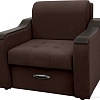 Кресло Сириус Лидер-3 ППУ 105x110 (Eva 04 велюр темно-коричневый)