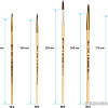 Набор кистей ArtSpace белка № 1, 2, 3, 4, 5 SB1-5_2388 (5 шт)