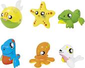 Надувная игрушка для плавания Bestway Bath Puffy Pals 34030 (цвет в ассортименте)