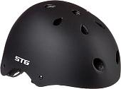 Cпортивный шлем STG MTV12 M (р. 55-58, черный)