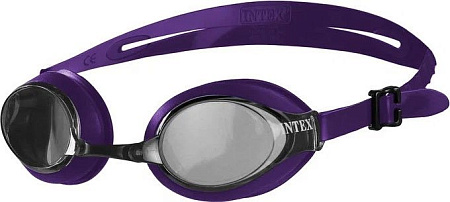 Очки для плавания Intex Silicone Sport Racing Goggles 55691 (фиолетовый)