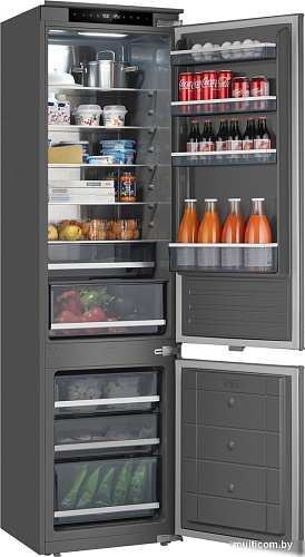 Холодильник Weissgauff WRKI 2000 Total NoFrost Inverter Premium Ecofresh Inox