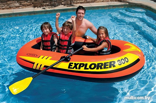 Гребная лодка Intex Explorer 300 (Intex-58332)