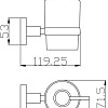 Дозатор для жидкого мыла Slezak RAV Colorado COA0303Z