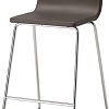 Стул Ikea Бернгард (хром/мьюк темно-коричневый) 604.614.42