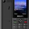 Кнопочный телефон Philips Xenium E6500 LTE (черный)
