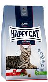 Сухой корм для кошек Happy Cat Culinary 1+ years Voralpen Rind 4 кг