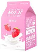 A'Pieu Маска для лица тканевая Strawberry Milk One-Pack (21 г)