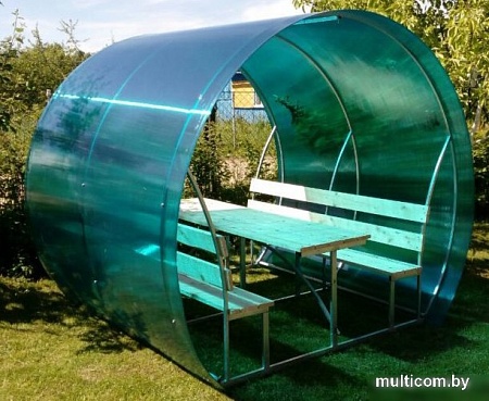 Беседка Велес Пион (3м, синий)