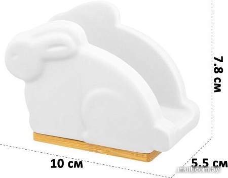 Салфетница Elan Gallery Кролик 950234