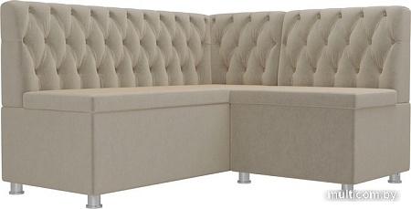 Угловой диван Mebelico Мирта 107594 (правый, бежевый)