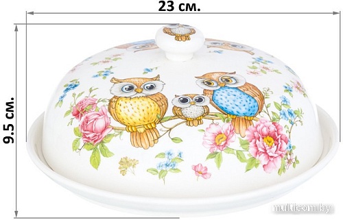 Блюдо Elan Gallery Совушки 420238