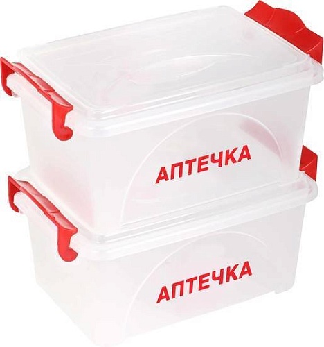 Ящик для хранения Альтернатива Аптечка с ручками М7370