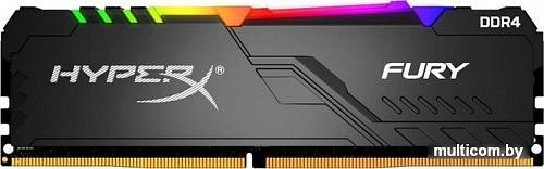 Оперативная память HyperX Fury RGB 32GB DDR4 PC4-27700 HX434C17FB4AK2/32