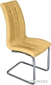 Стул Mio Tesoro Пина DC-017 (горчично-желтый/хром)