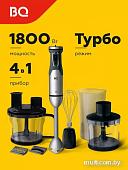 Погружной блендер BQ HB601S (сталь/черный)