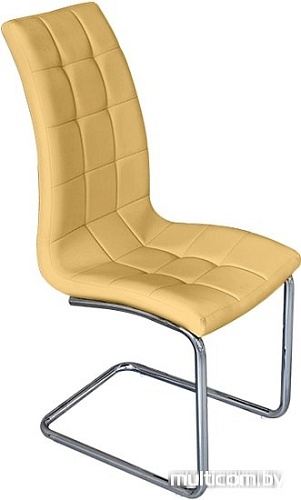 Стул Mio Tesoro Пина DC-017 (горчично-желтый/хром)