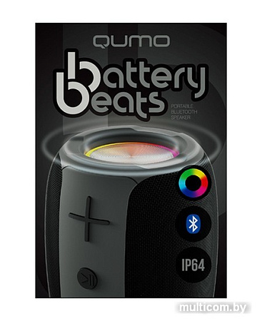 Беспроводная колонка QUMO BatteryBeats (черный)