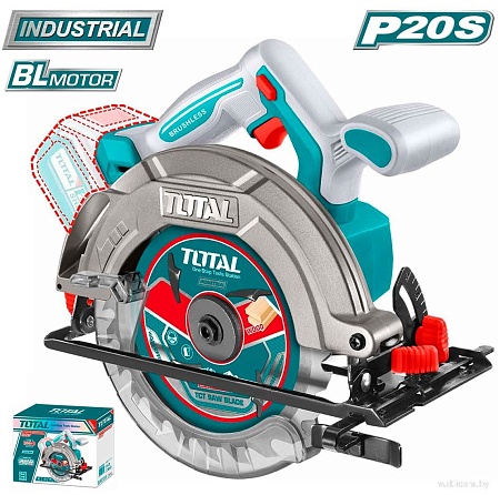 Дисковая (циркулярная) пила Total TSLI1652 (без АКБ)