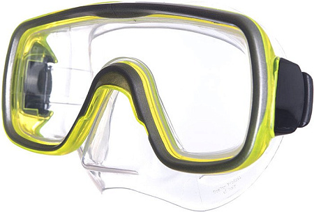 Маска для плавания Salvas Geo Md Mask CA140S1GYSTH (M, желтый)
