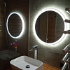 Пекам Зеркало LED Ring2-80х80s (с сенсором на прикосновение)