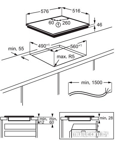 Варочная панель Electrolux IPE6440KF