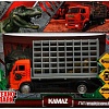 Грузовик Технопарк KAMAZ с динозавром KAMCHE-15DIN-DINO