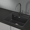 Кухонная мойка Granula Standart ST-5601 (черный)