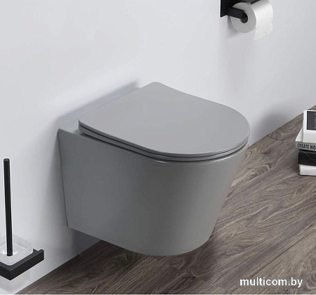 Унитаз CeramaLux B2330-3MH (светло-серый)