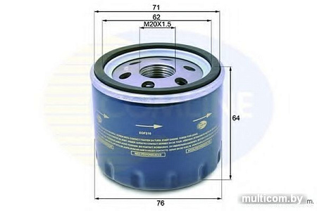 Масляный фильтр Comline EOF216