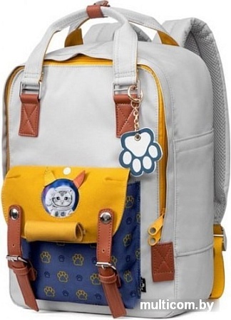 Рюкзак MAH MR20C2022B01 (светло-серый/темно-синий/желтый)