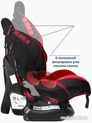 Автокресло Siger Кокон (красный)