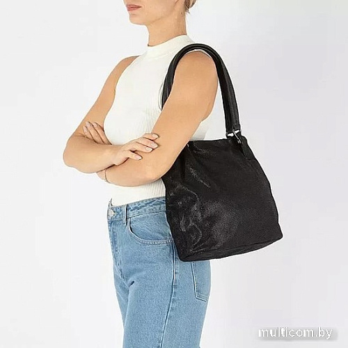 Женская сумка Poshete 857-6910-C010-BLK (черный)