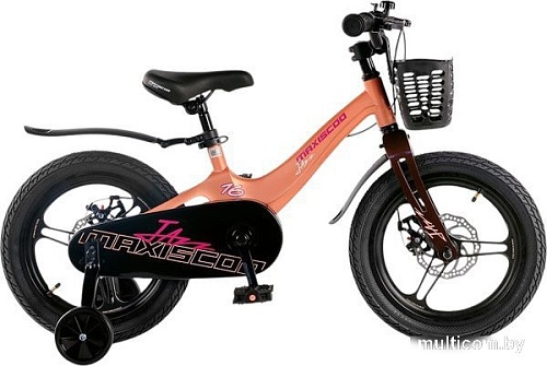 Детский велосипед Maxiscoo Jazz Pro 16 2025 MSC-J1641P (пудра, разобранный)