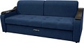 Диван Сириус Лидер-4 ППУ (Eva 22 велюр синий)