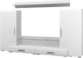 Горка Bravo Мебель Домино (белый/белый глянец)