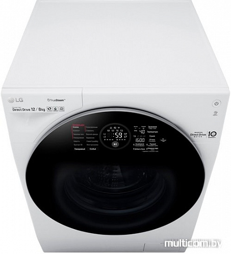Стирально-сушильная машина LG FH6G1BCH2N/TW202W