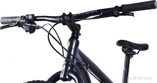 Велосипед Stark Fat 26.3 р.16 2025 HQ-0017808 (темно-серый/серебристый металлик)