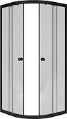 Душевой уголок Метакам Classic Black 80x80 ШПS_013570 (прозрачное стекло)