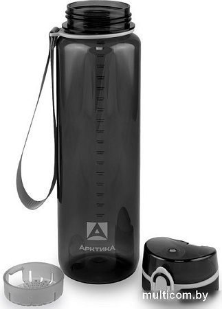 Бутылка для воды Арктика 720-1000-BK 1л (черный)