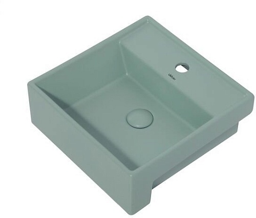 Умывальник Abber Rechteck AC2208MCG (светло-зеленый матовый)