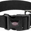 Ошейник Trixie Premium Collar M-L 1999301 (черный)