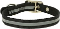 Ошейник Каскад 00250012-07 (нейлон светоотражающий, черный)