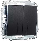 Выключатель Elbi Zena-Vega 609-011100-203 (графит)