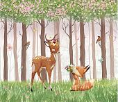 Фотообои Citydecor Magic Forest 1 300x270
